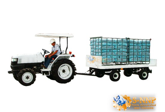 เทรลเลอร์ยางตัน 4 ล้อ 4 ตัน 2 แพลเลต